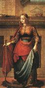 Fernando  Yanez Saint Catherine oil painting
